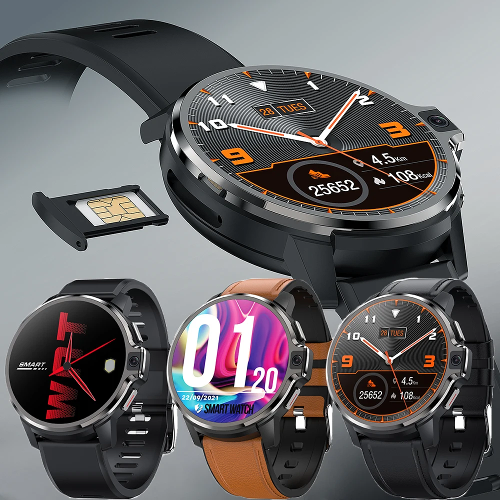 смарт часы мужские наручные 2021 LEMP умные с сим картой 4 гб 64 GPS wifi Face ID двойной