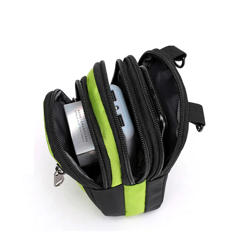 Многофункциональная маленькая сумка через плечо для мужчин нейлоновый поясной