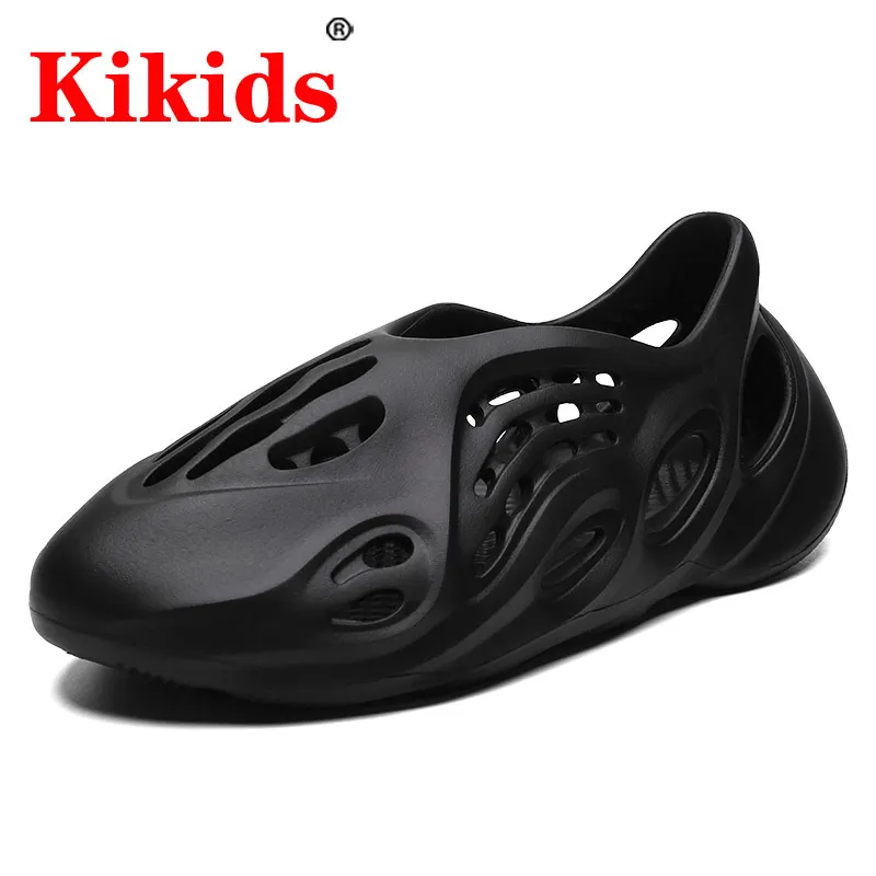 

Сандалии Детские, летние, дышащие, с дырками, Нескользящие, легкие, 2020