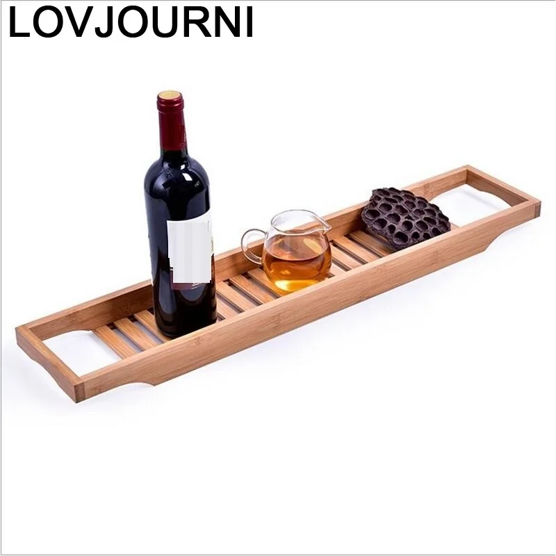 Mensole Porta Vino Бамбуковая полка для ванной поднос вина настольные - Цена: 7 507,59 руб.
