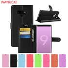 Чехол-кошелек для Samsung Galaxy Note 9, 8, S9, S8 Plus, J3, J5, J7 Pro 2017, J3, J7 DUO Prime, J2 Pro 2018, из искусственной кожи