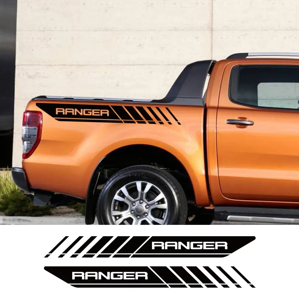 Пикап задний багажник боковые наклейки для Ford Ranger Raptor автомобильные виниловая