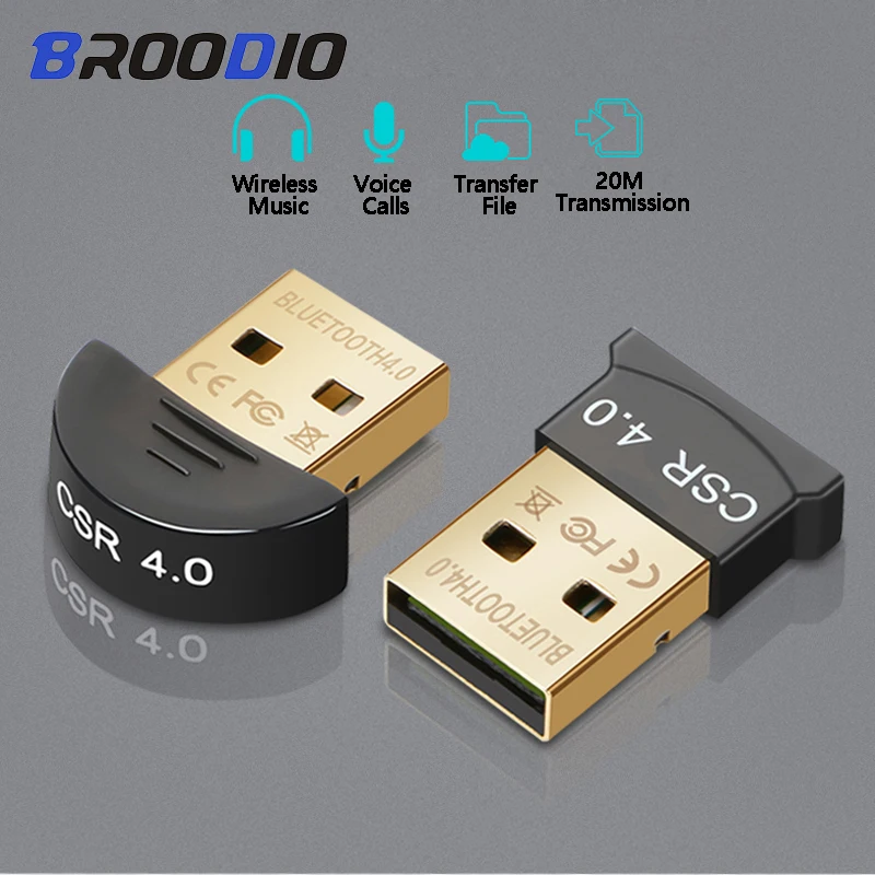 Беспроводной USB Bluetooth приемник передатчик 4 0 ключ Музыкальный Звуковой адаптер