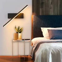 6w led rotatable wall light for bedside bedroom 330 degree indoor 110v 220v wall lamp sconce fixtures for corridor aisle stairs