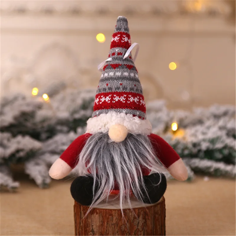 

Merry Christmas 2022 Christmas Decoration Faceless Forest Old Man Doll New Year Navidad Natal Noel Rudolph Boy Girl Doll Xmas