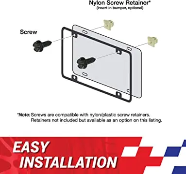 8 шт. винты для крепления номерных знаков винтовая Шестигранная шайба головка