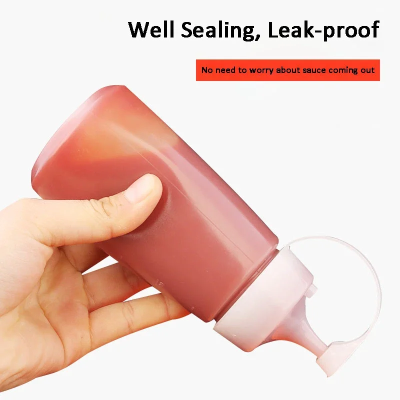 1 шт. Squeeze шприц бутылки для специй с поворотным на Кепки крышками кетчуп