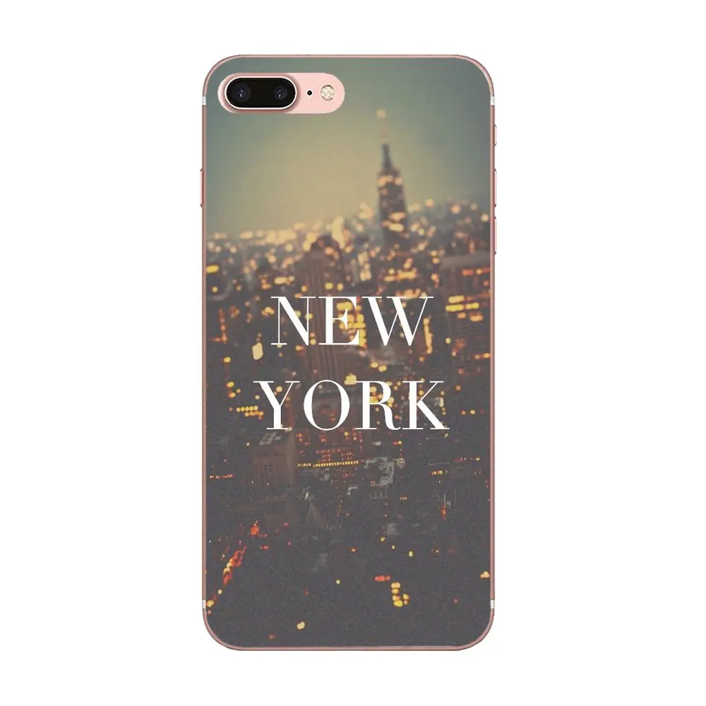 Я люблю Нью-Йорк Таймс квадратный выгодный для samsung Galaxy Note 5 8 9 S3 S4 S5 S6 S7 S8 S9 S10 5G mini Edge