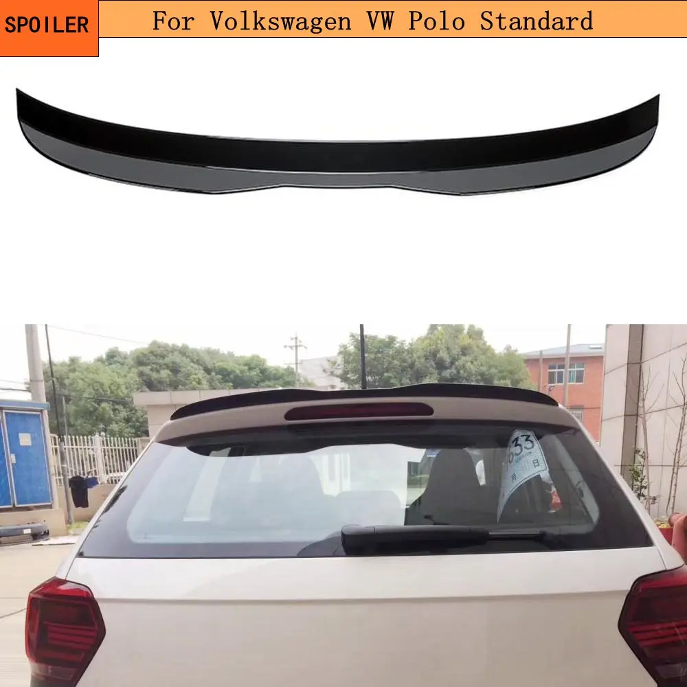 

Задний спойлер из АБС-пластика, отделка для окна, крылья для Volkswagen VW Polo Standard 2019