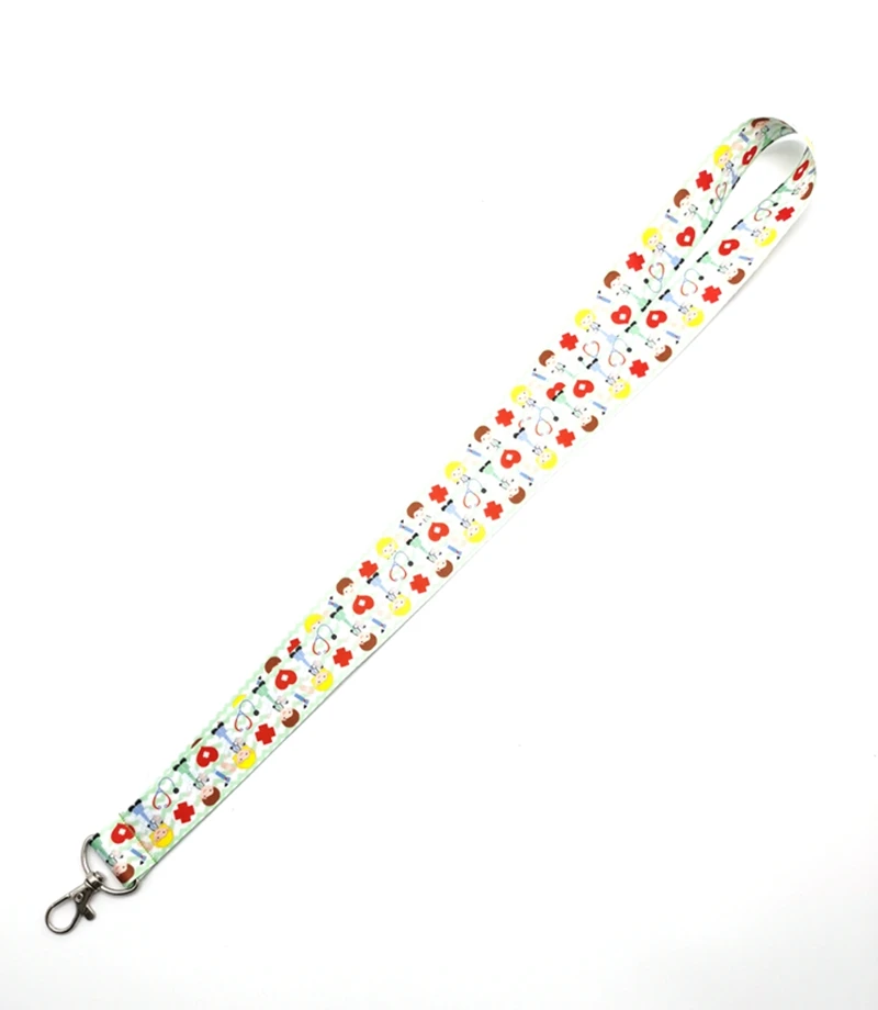 Новый мультфильм врач-медсестра шейный ремешок с застёжкой-карабином новые