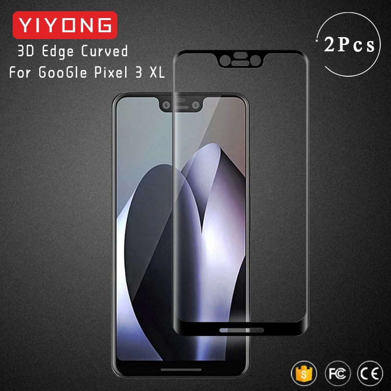YIYONG 3D Edge изогнутое стекло для Google Pixel 3 3A XL Закаленное стекло-экран протектор 2 Pixel3 A