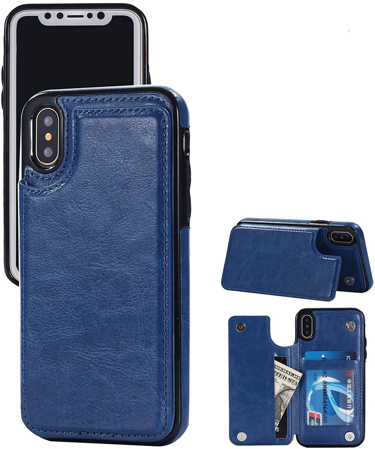 Phone Case for iPhone XR Wallet Case Cover Card Holder Cell  iPhoneXR iPhone10R i Phonex 10XR 10R 10 R RX CR iPhoneXRcases Women