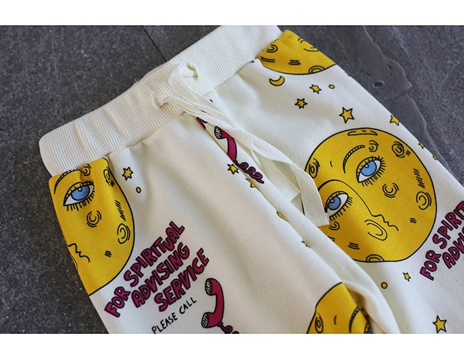 Весенне-летние детские толстовки с капюшоном в виде НЛО штаны мультяшный рисунок