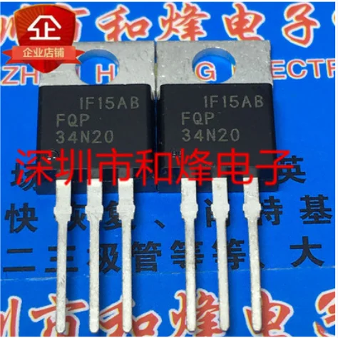 

Free Shipping 10pcs FQP34N20 TO-220 200V 30A