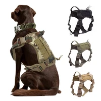 military tactical dog harness vest breathable military durable dog clothes k9 harness for medium large dogs german shepherd