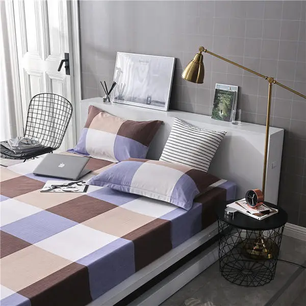 1 шт. натяжная простыня из полиэстера наматрасник с эластичной лентой для