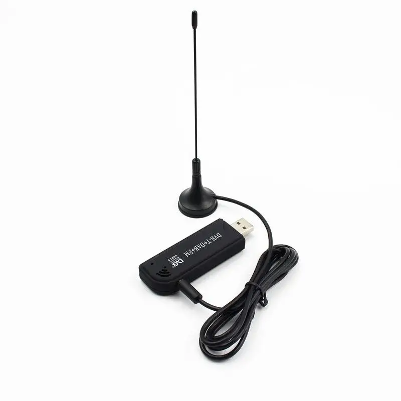 USB2.0 FM DAB DVB-T RTL2832U R820T2 RTL-SDR SDR Dongle Stick цифровой ТВ-тюнер удаленный инфракрасный - Фото №1