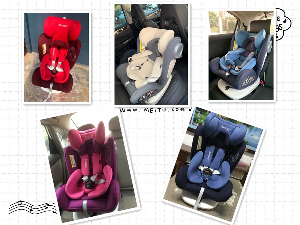 Reebaby Murphy автомобильное детское сиденье безопасности с Isofix интерфейс 0-12 лет ребенок может лежать детское автокресло с основанием