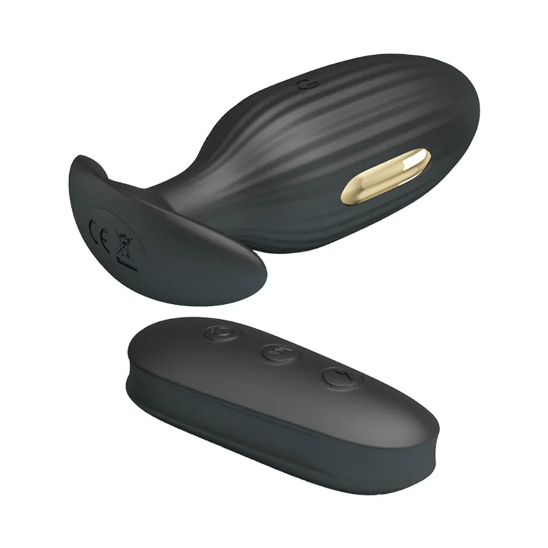 Анальная пробка с электрическим током и беспроводным дистанционным управлением