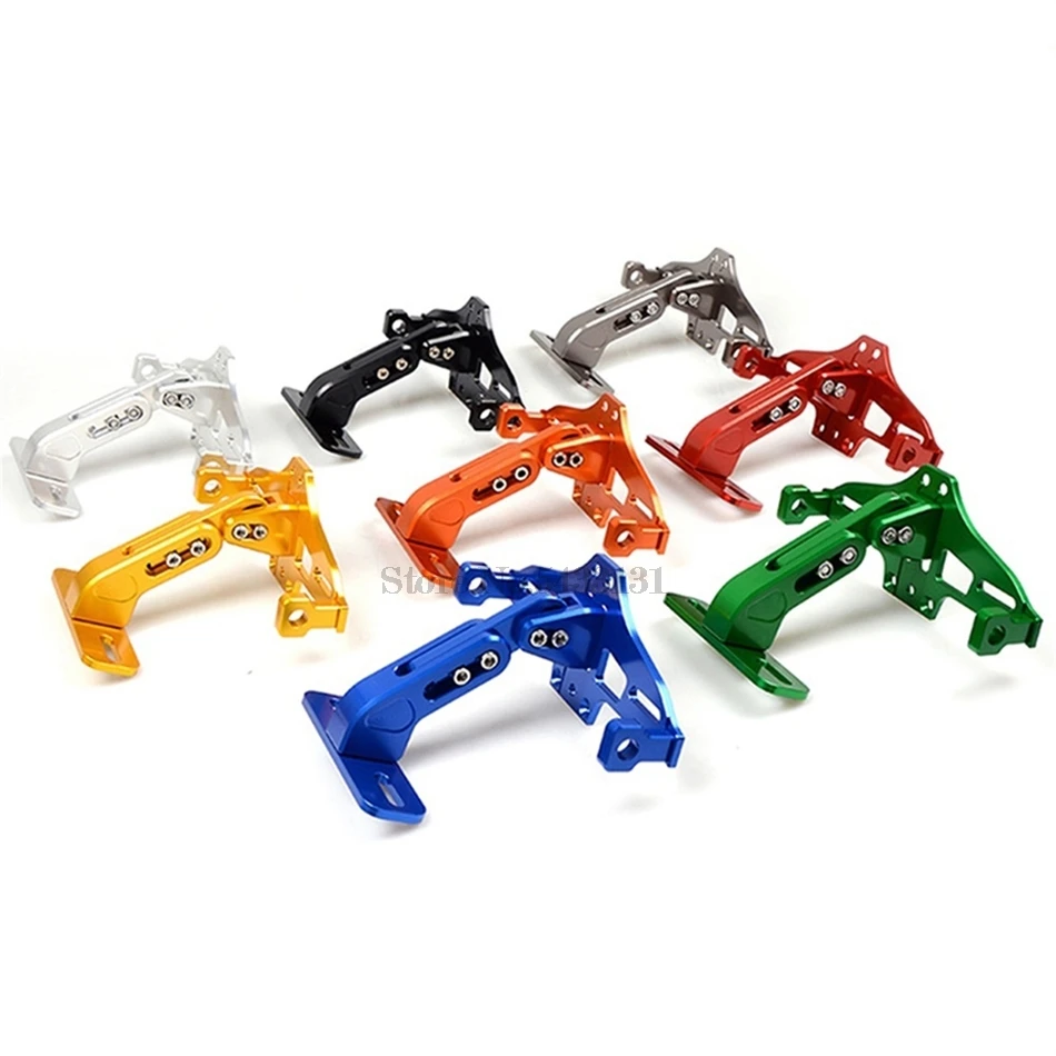 CNC алюминиевый держатель номерного знака мотоцикла для пневматической подвески