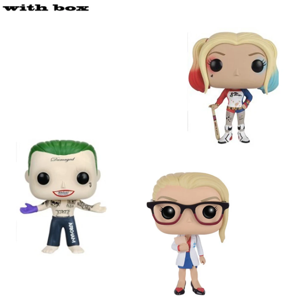 DC Comics отряд самоубийц и Харли Квинн Джокер доктор Харлин с коробкой экшн-фигурка