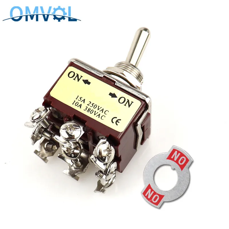 Высококачественный 9-винтовой рычажный переключатель ON-ON ON-OFF-ON 302 серебро 303 пробы