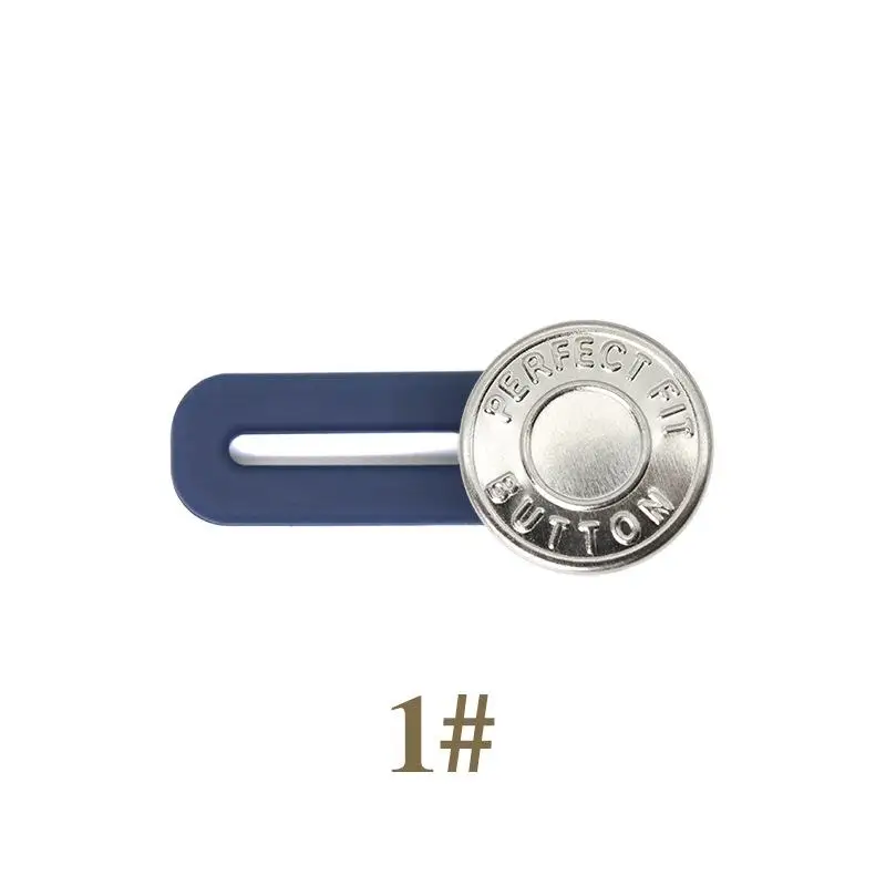 2 шт. волшебный металлический удлинитель пуговиц для брюк джинсов свободное