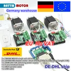 Набор 3-осевых фрезерных станков с ЧПУ, 3 драйвера, интерфейсная плата TB6560, 3 шаговых двигателя Nema23 270Oz-in, источник питания 350 Вт