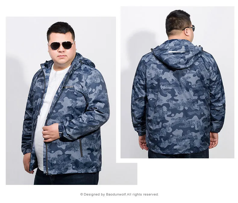 Плюс 10XL 8XL 6XL 5XL новая ультра тонкая куртка мужская брендовая одежда светильник