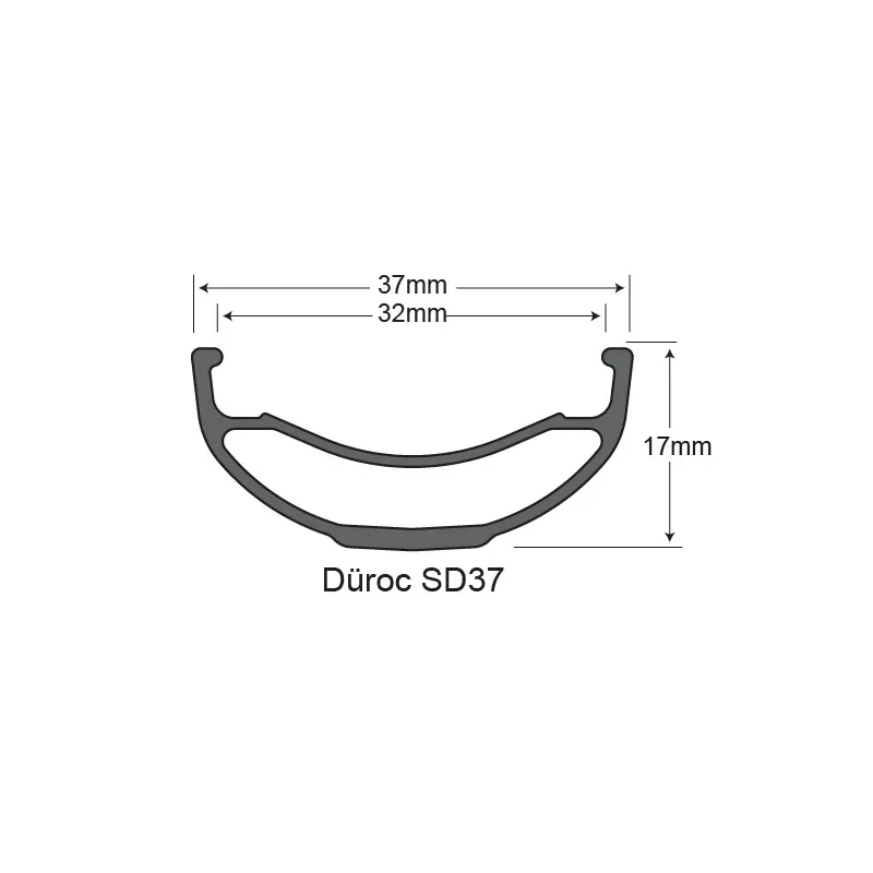 Горный велосипед Sunringle DUROC SD37 бескамерный диски DH 27 5 отверстий AM FR 29er алюминиевый