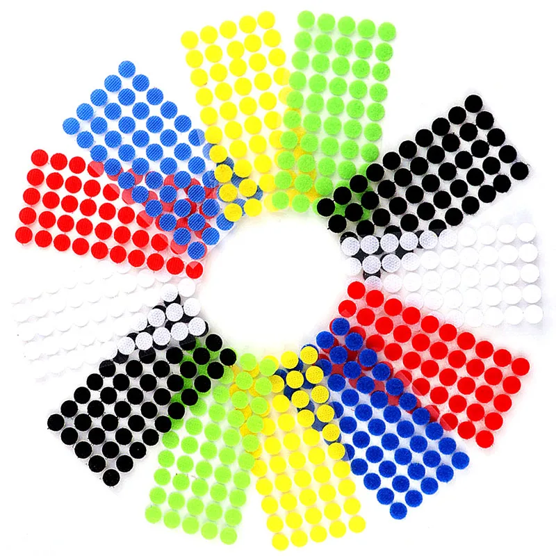 100 пар самоклеящиеся крючки и петли для крепления|Клейкая крепежная лента| |