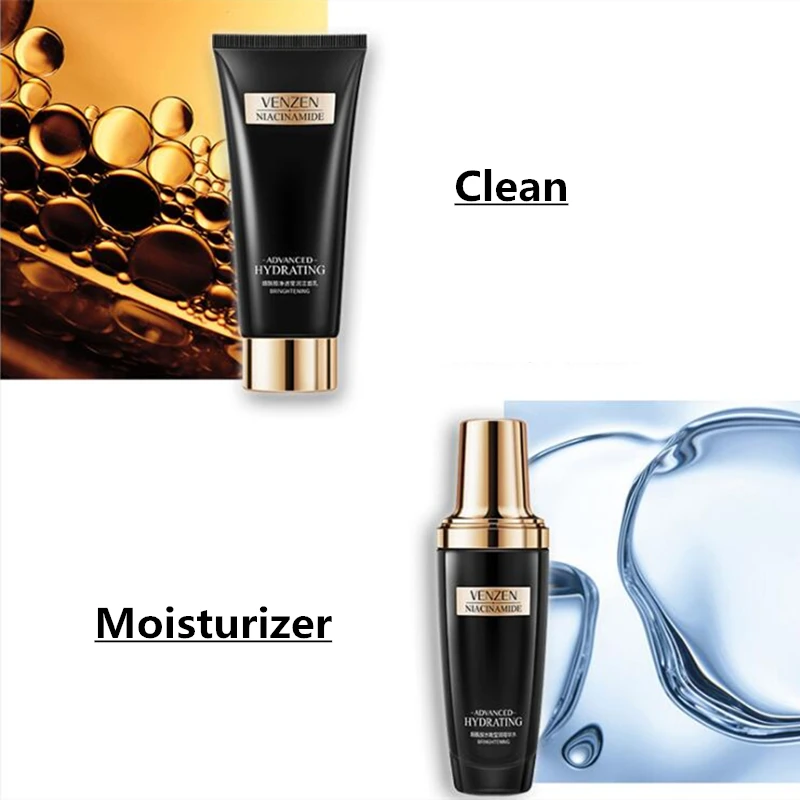 New Man Face Care Makeup Set Fashion Men Cosmetics Kit Anti-wrinkle Concealer Oil-control Toner Moisturizer Cleanser Cream | Красота и