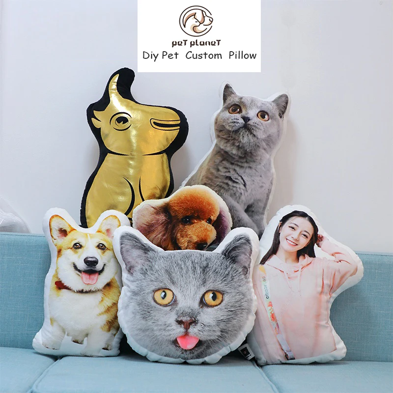 Игрушка для собак подушка в форме самостоятельной сборки 3d фото кошек домашних