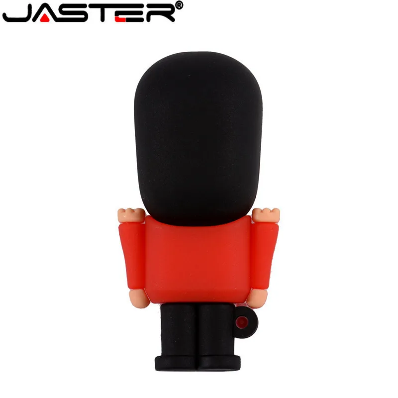 JASTER Новый горячий USB флэш накопитель красивый Британский охранник мультяшный