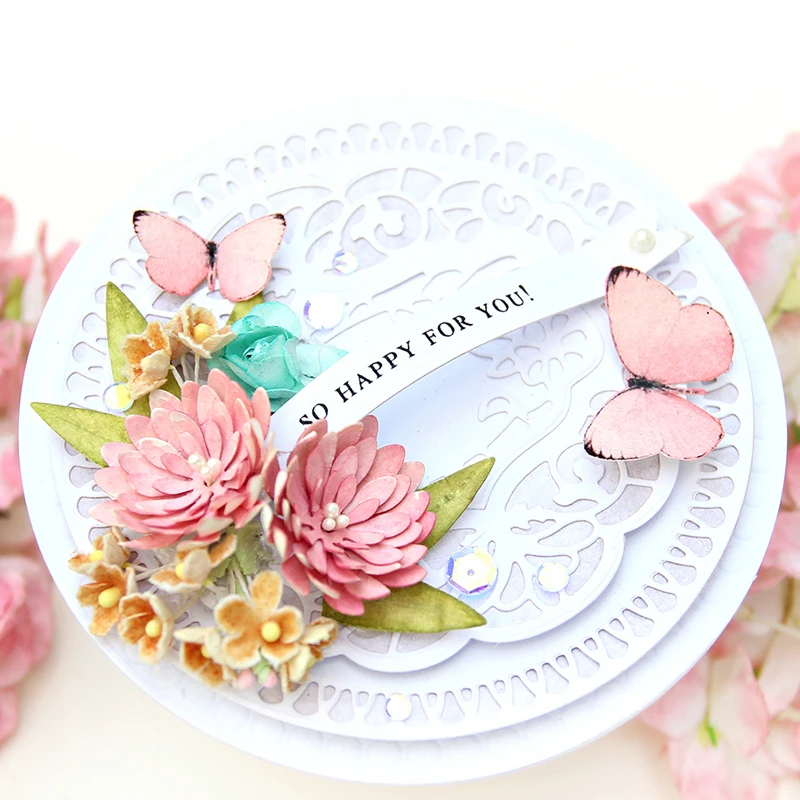 Форма для ножа с изображением открыток металлическая резки набор серебряных