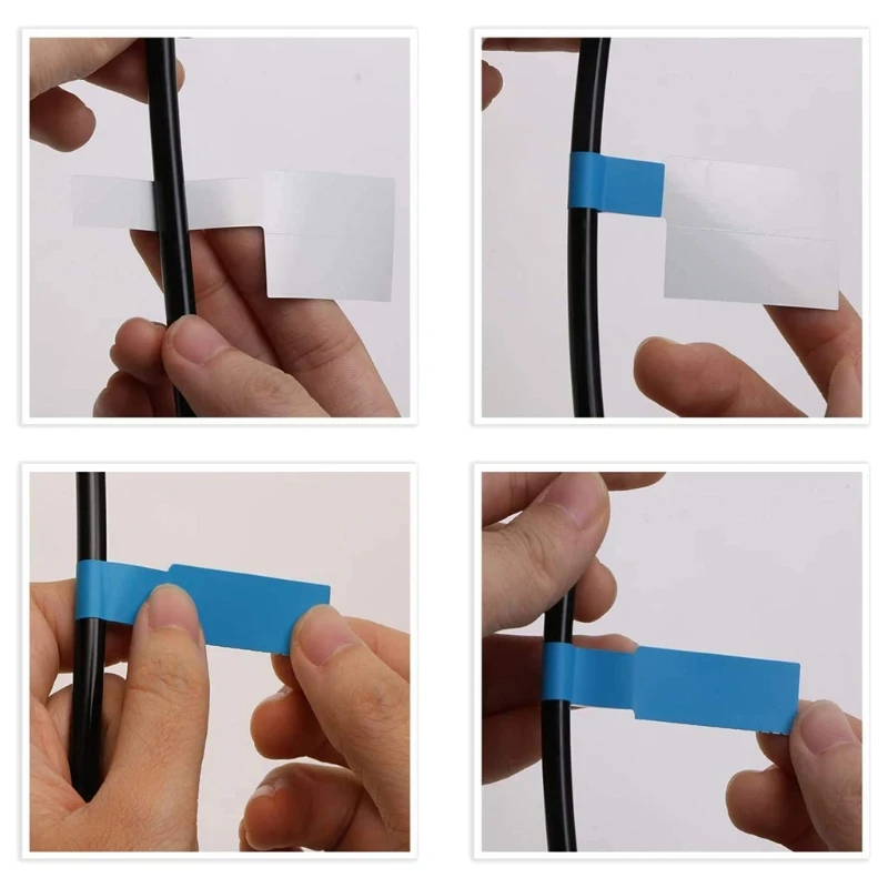 Ярлыки для кабелей яркие проволочные ярлыки водонепроницаемые управления