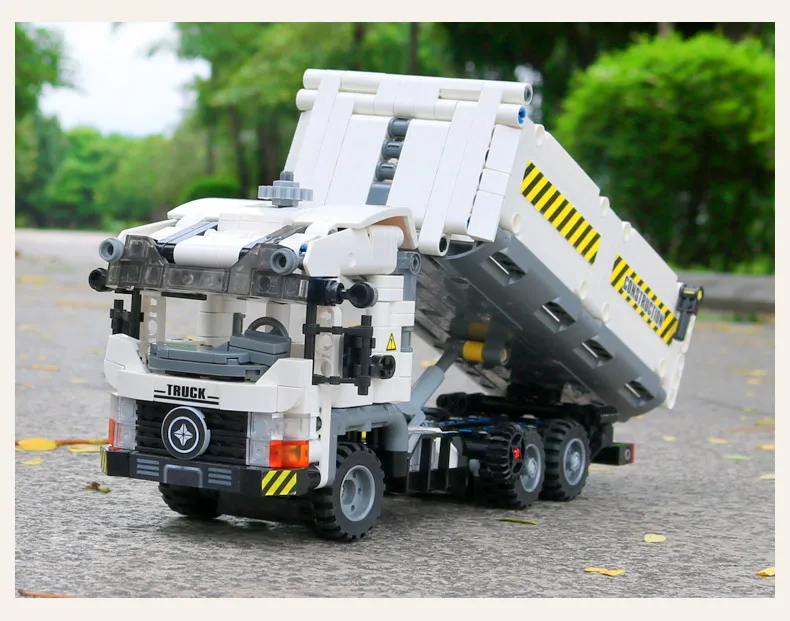 Yeshin 701704 Technic игрушечные машинки, набор грузовиков, строительные блоки, кирпичи, строительные игрушки для грузовиков, детские рождественские подарки