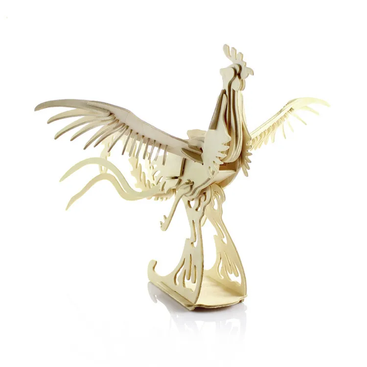 

Деревянная игрушка для детей, деревянный пазл ручной работы, обучающие игрушки для детей, 3d игрушка «сделай сам», трехмерная Китайская голо...