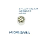 3 шт. 9750 с игольчатым сердцем, B1465U или 1463 одиночным микрофоном