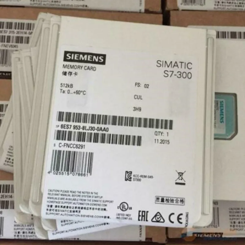 Новая карта памяти Siemens 6ES7953 8LJ30 0AA0 6ES7 953 Simatic MMC 512KB|Аксессуары для
