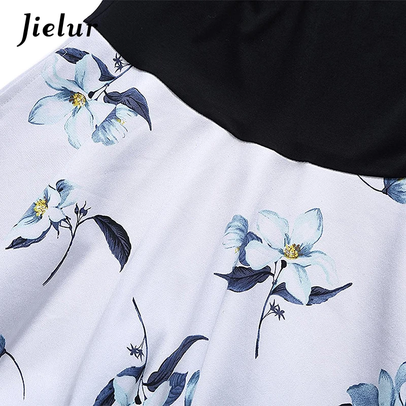 Женское винтажное платье в горошек с коротким рукавом и цветочным принтом |