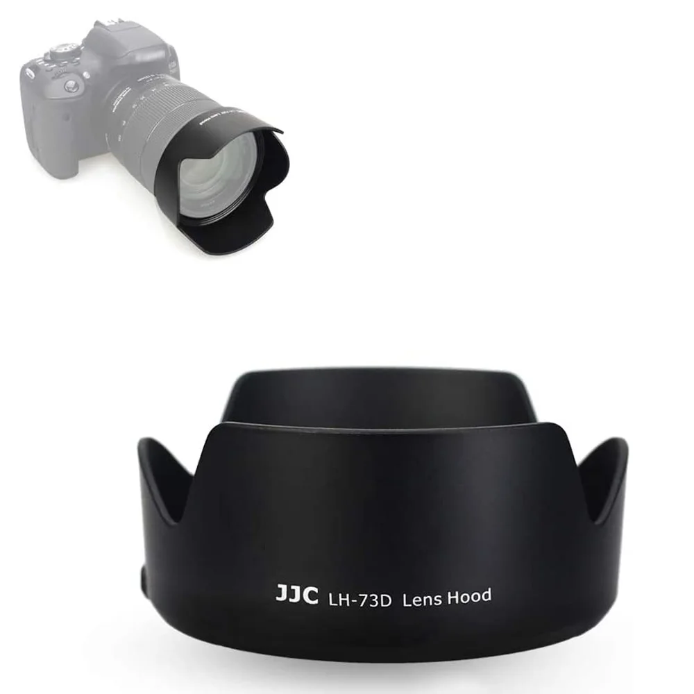 JJC бленда объектива для Canon EF S 18 135 мм f/3 5 6 is USM RF 24 104 F4 L IS объектив на EOS R6 80D 77D 60D
