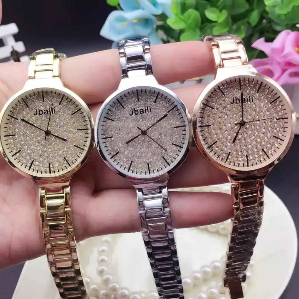 2020 новые модные женские часы Роскошный бренд Стразы браслет кварцевые Прямая