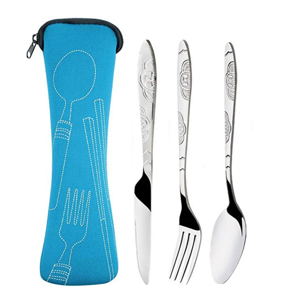 

Tableware Western food knife and fork spoon household steak 410 stainless steel Food grade bento creative gift tableware