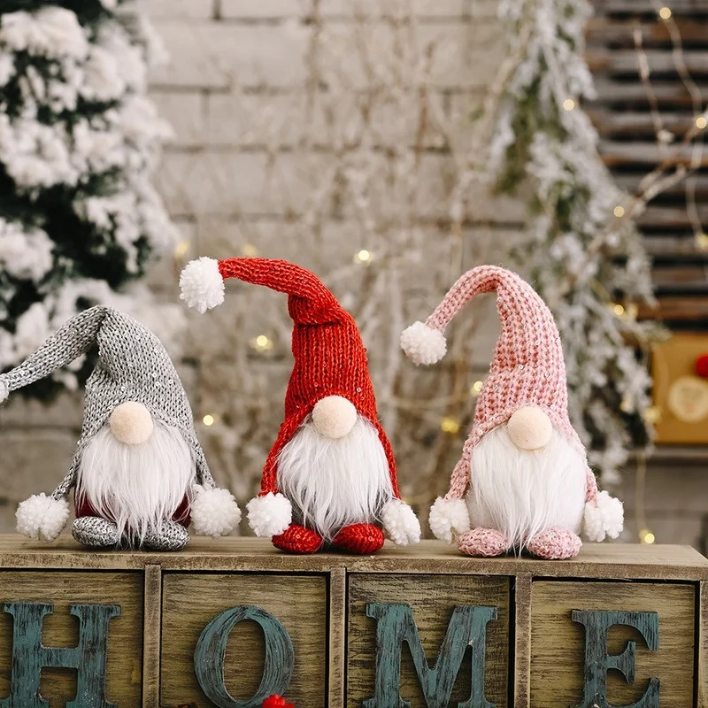 

Christmas Faceless Gnome Doll Merry Christmas Decorations for Home Navidad 2021 Christmas Ornament Xmas Gifts New Year 2022 Noel