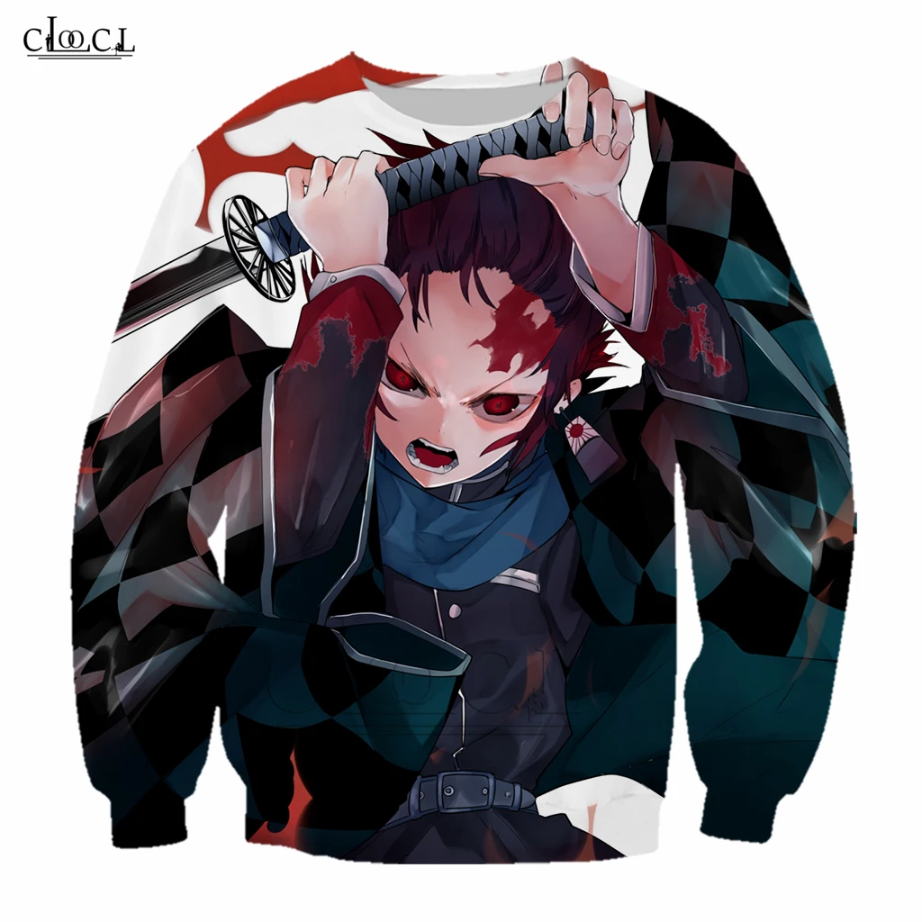 Sweatshirt 3 Модная Толстовка для мужчин/женщин аниме Demon Slayer: Kimetsu No Yaiba 3D принт спортивный костюм Повседневный стиль уличная одежда пуловеры T237 - Цвет: Sweatshirt 3