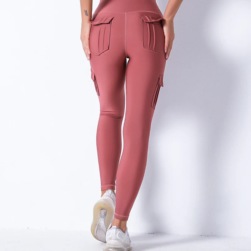 

2021 Popular Womens Yoga Pants High Waisted Hips Were Thin And Casual