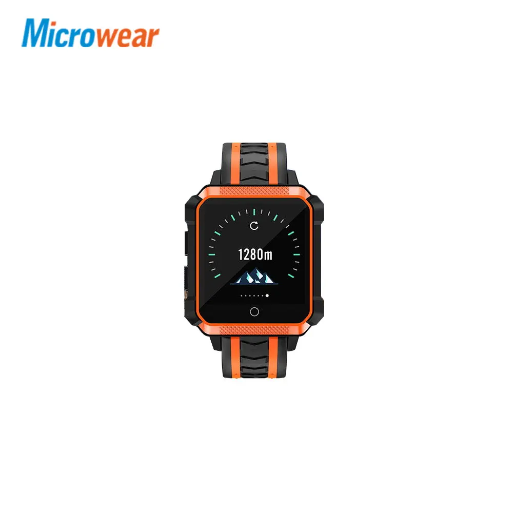 Microwear H7 умные часы 4G сеть IP68 Водонепроницаемый gps 5MP камера заднего вида Bluetooth VS L7