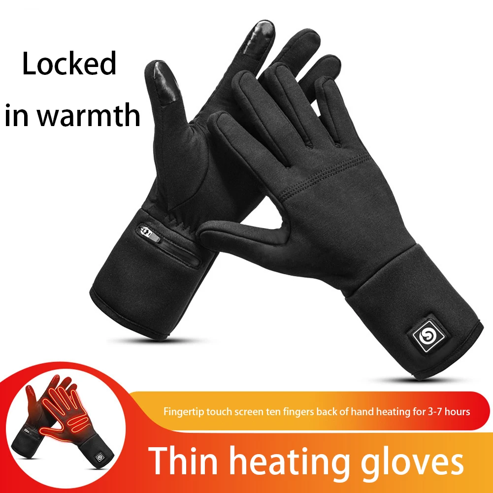 

Electric Heated Gloves Winter Touch Screen Gloves For Men Women Skiing Riding Motorcycle Hand Warmer Waterproof Thermal Mittens