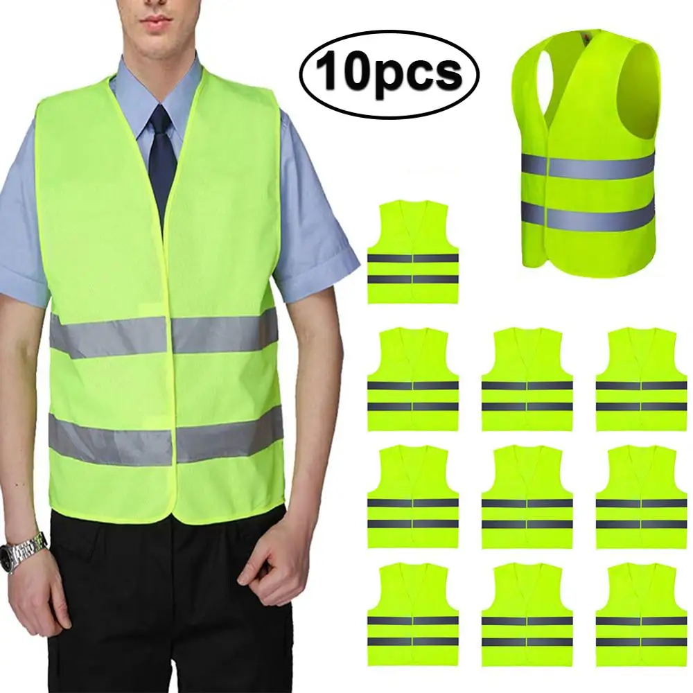 

Night Outdoor Cycling Running Vest Suitable For Sanitation Workers Safety Reflective Jogging Cycling Breathable And Running Vest